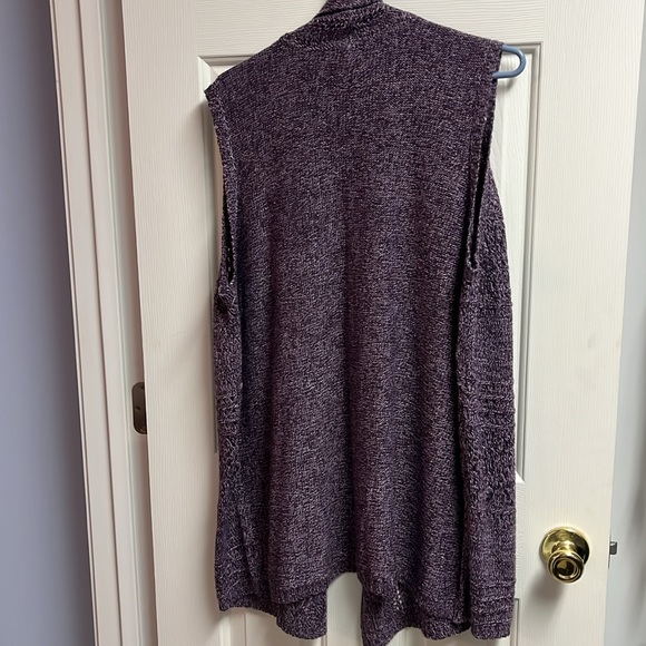 Purple cardigan - Picture 2 of 2